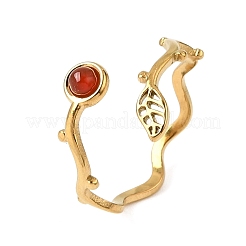 Offene Manschettenringe aus Edelstahl 304 für Damen&nbsp;GG-CBA7994-03G