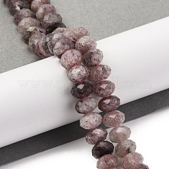 Fragola naturale perle di quarzo fili&nbsp;G-K380-A48-04