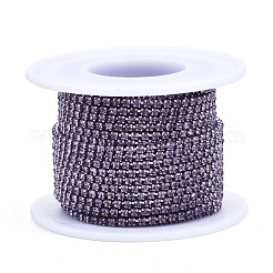 Électrophorèse fer strass strass chaînes&nbsp;CHC-Q009-SS6.5-B13