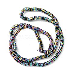 Fili di perline di ematite sintetica non magnetica elettrolitica&nbsp;G-M01