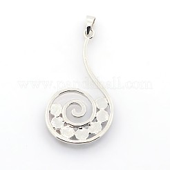 Vintage-Schmuck Chakra Messing Edelstein-Anhänger&nbsp;G-I114-06