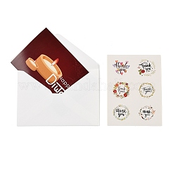 Rechteck diwali tag papier grußkarte&nbsp;DIY-NH0010-01D