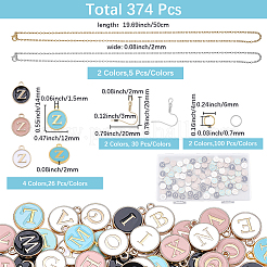 DIY-Sets zur Herstellung von Halsketten mit Anhängern und Ohrhängern&nbsp;DIY-BM0001-25