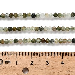 Chapelets de perles en quartz rutile vert naturel&nbsp;G-RM2025-A14-3mm-B