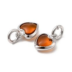 Pendenti in ottone con zirconi cubici&nbsp;KK-Z137-21P