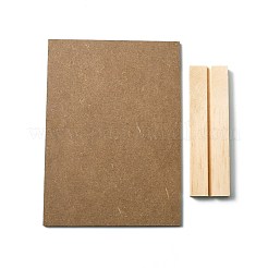 Mini-Tafelschilder mit Holzständer&nbsp;AJEW-WH0043-70
