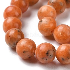 Natürliche orange Calcit Perlen Stränge&nbsp;G-E576-74D