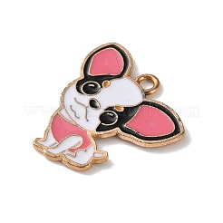 Pendentifs d'émail en alliage&nbsp;FIND-I047-01KCG-10