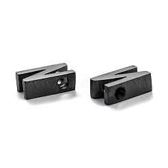 Breloques en acier inoxydable 304 plaquées par ions (IP)&nbsp;STAS-K216-41N-EB