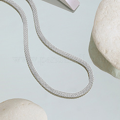 925 Halskette aus Sterlingsilber mit Maschenkette für Damen&nbsp;FS-WGF6F4A-01