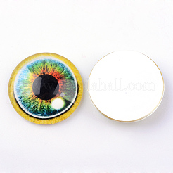 Glas BlumeCabochons für DIY-Projekte&nbsp;GGLA-L025-10mm-13