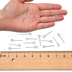 Anlaufgeschützter Ösenstift aus Edelstahl 304&nbsp;STAS-R045-15mm