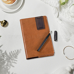 Porte-crayon en cuir de vache avec clip&nbsp;AJEW-WH20120-90B