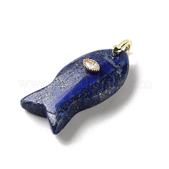 Natürliche Lapislazuli Anhänger&nbsp;G-Z102-02G-02