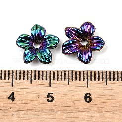 Tappo per perline in acrilico opaco con placcatura UV&nbsp;OACR-K001-40H
