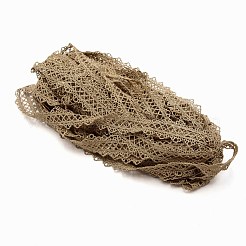Bordure en dentelle à double bordure métallisée dorée&nbsp;OCOR-WH0064-80