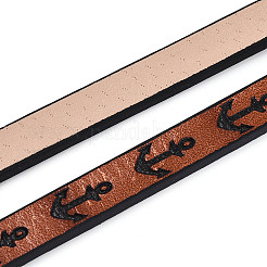 Cordón plano de cuero pu de 1.2m&nbsp;LC-N006-05A