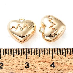 Cremagliera charms ottone placcatura&nbsp;KK-K333-76G
