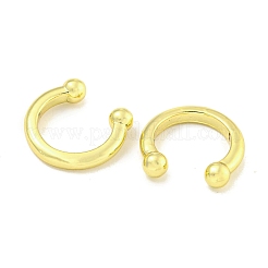 Orecchini con polsino in ottone per le donne&nbsp;EJEW-C104-044G