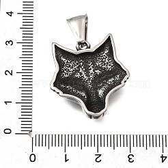 Anhänger aus Edelstahl 304&nbsp;STAS-H263-13AS