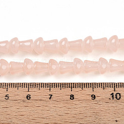Chapelet de perles en verre baking paint&nbsp;DGLA-N007-01D