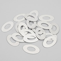 Blankes Aluminium-Typenschild mit individueller Gravur&nbsp;ALUM-BC0001-27