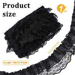 1 ruban de dentelle florale en organza&nbsp;OCOR-NB0002-85B