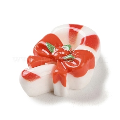 Cabochons décodés en résine opaque sur le thème de Noël&nbsp;RESI-F053-C09