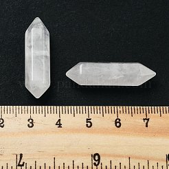 Natürliche Quarzkristall-Doppelendspitzenperlen&nbsp;G-A231-01A