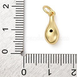 Ottone micro spianare pendenti zirconi&nbsp;KK-P308-55G