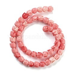 Brins de perles de coquillages synthétiques&nbsp;X1-CORA-B001-05A-04