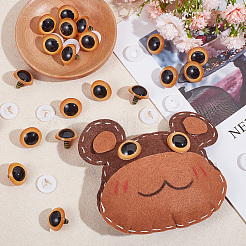 Augen aus Harzpuppenhandwerk&nbsp;DIY-GO0001-44C
