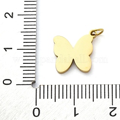 304 Edelstahl-Emaille-Anhänger&nbsp;STAS-E550-64G