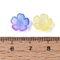 Transparente Perlenkappen aus Kunststoff&nbsp;KY-Q005-02A-M02