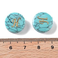 Perles de turquoise synthétique&nbsp;G-A238-02H