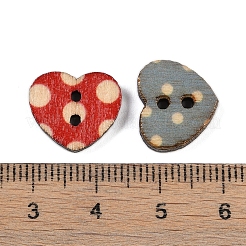 Botones de madera&nbsp;BUTT-K005-13x15mm