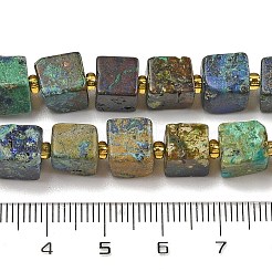 Fili di perle di azzurrite naturale&nbsp;G-G053-B20-01