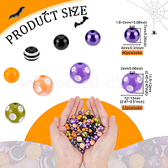Kit de bisutería con cuentas para Halloween&nbsp;DIY-OC0008-65