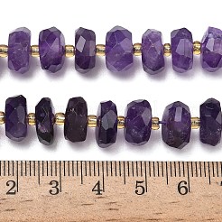 Natürlichen Amethyst Perlen Stränge&nbsp;G-L642-J07-01