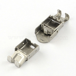 Fermagli per cinturini per orologi in acciaio inossidabile 201 con superficie liscia e resistente all'ossidazione&nbsp;STAS-R063-86