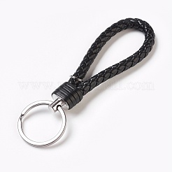 Geflochten PU-Leder Schlüsselanhänger&nbsp;KEYC-J100-03