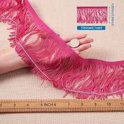 Bordure en polyester avec franges&nbsp;X-OCOR-TAC0008-22A