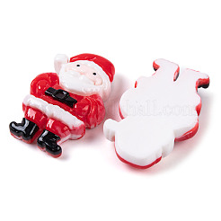 Decoraciones navideñas temáticas cabujones decodificados de resina opaca.&nbsp;RESI-Z026-01T