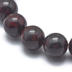 Bracciali elasticizzati con perle di diaspro naturali&nbsp;BJEW-K212-B-040