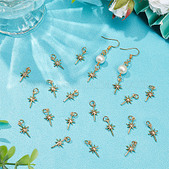 20 pièces pendentifs en laiton&nbsp;KK-GO0001-01