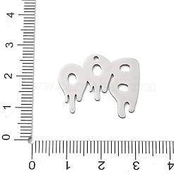 201 pendenti in acciaio inossidabile&nbsp;SA-CBA3D3A-01P
