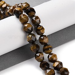 Natürlichen Tigerauge Perlen Stränge&nbsp;G-NH0021-A06-01