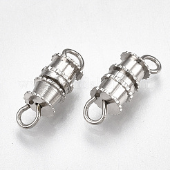 Schraubverschlüsse aus Messing mit Ringen&nbsp;KK-T007-28P-NF