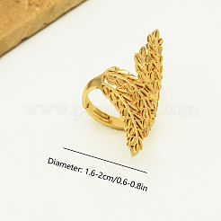 Offene Manschettenringe aus Messing für Damen&nbsp;NC6029