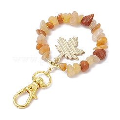 Décoration pendentif en aventurine rouge naturelle&nbsp;KEYC-JKC00976-03